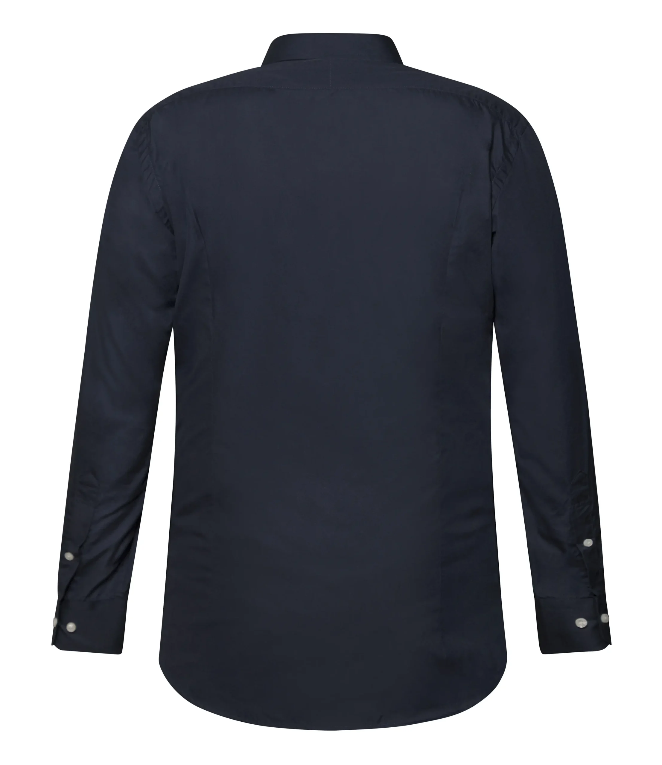 Navy Blue Bespoke Shirt - Image 8
