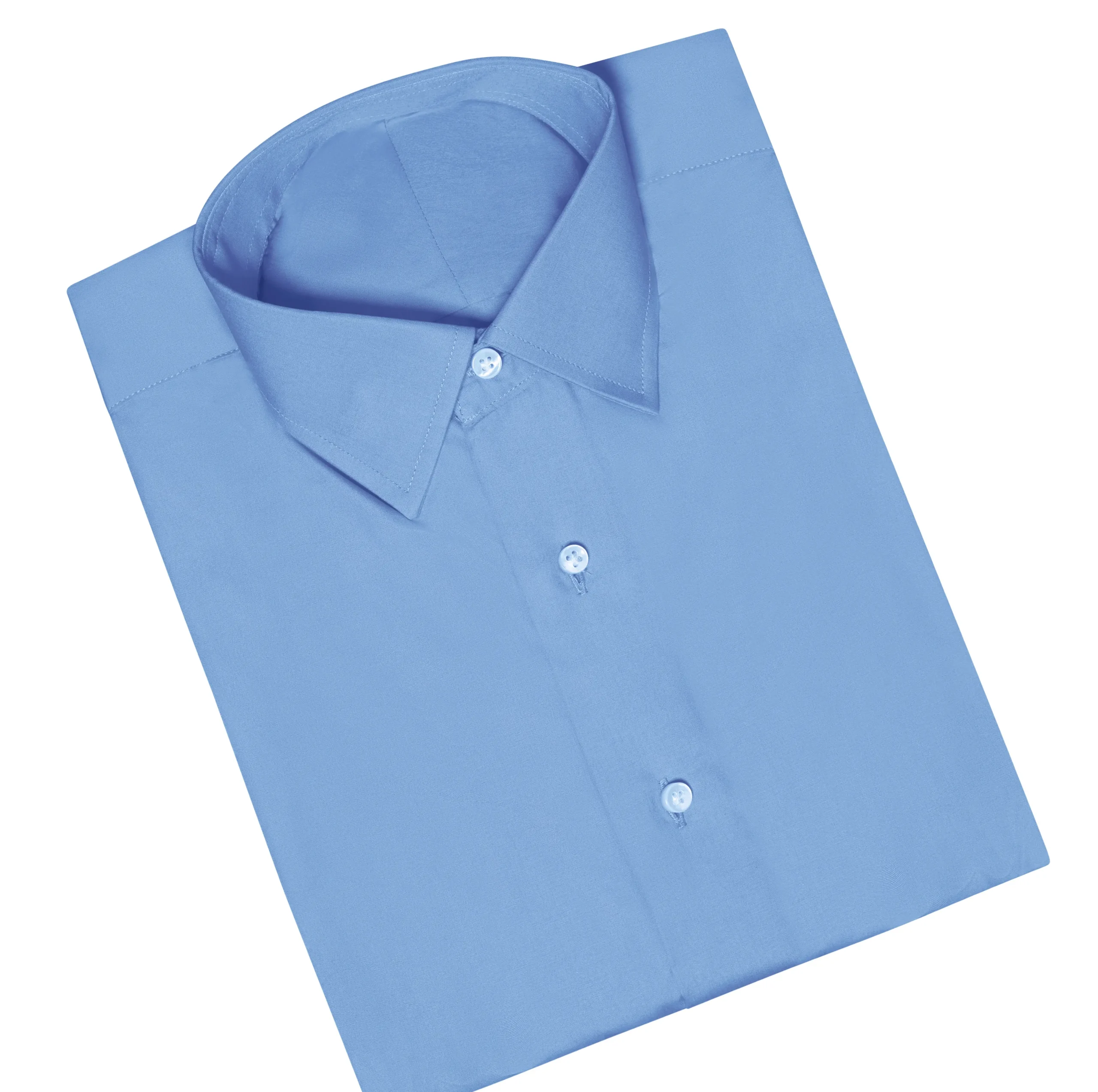 Vista Blue Bespoke Shirt - Image 2