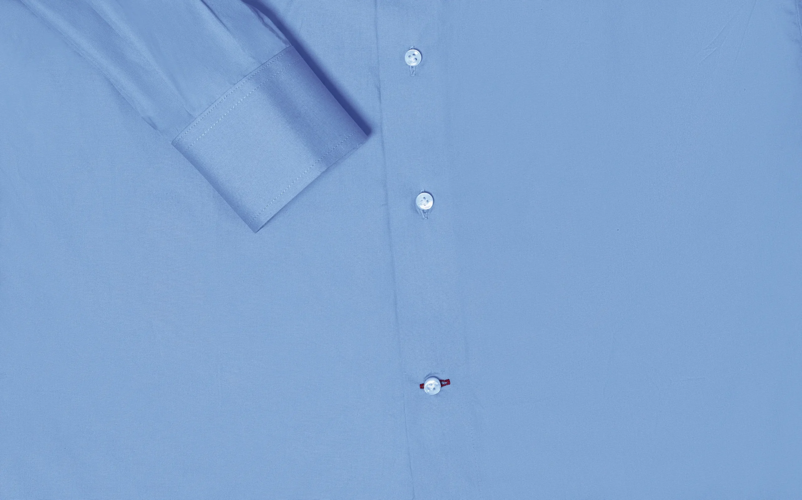 Vista Blue Bespoke Shirt - Image 5